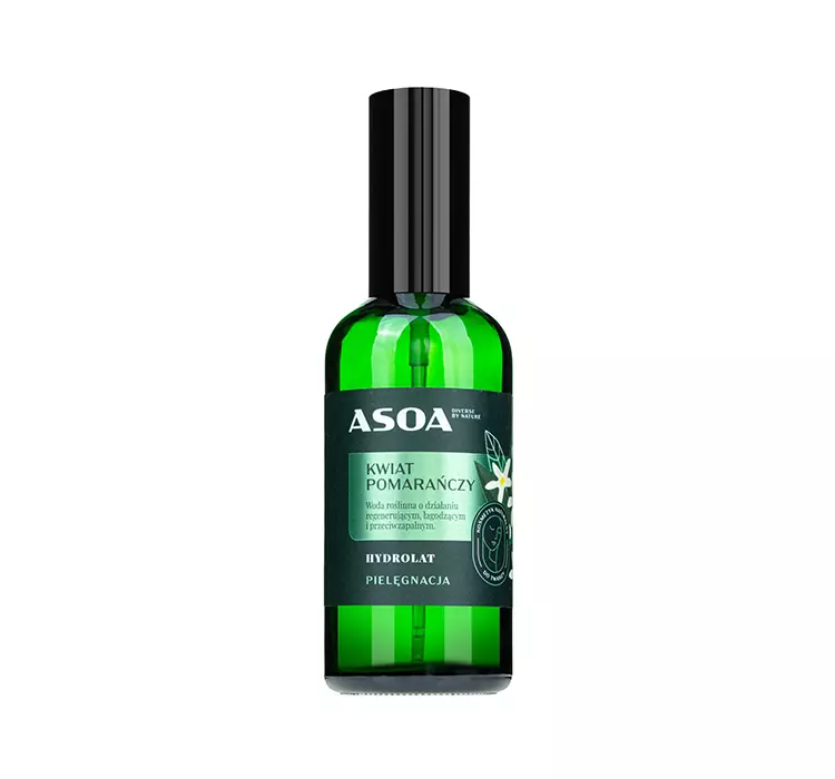 Asoa Hydrolat z Kwiatu Pomarańczy, 100 ml