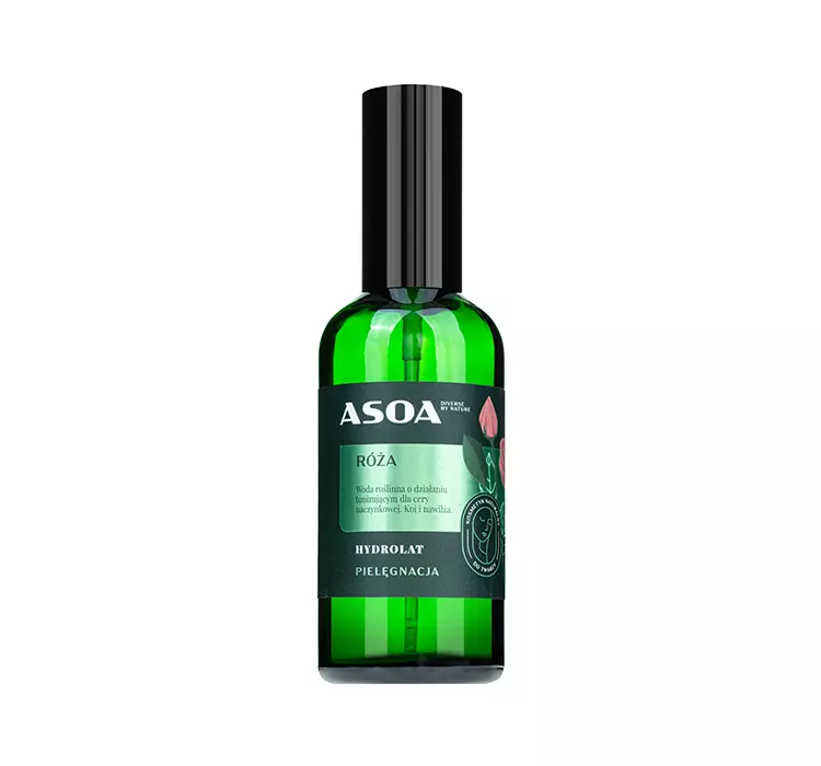 Asoa Hydrolat z Róży Damasceńskiej, 100 ml