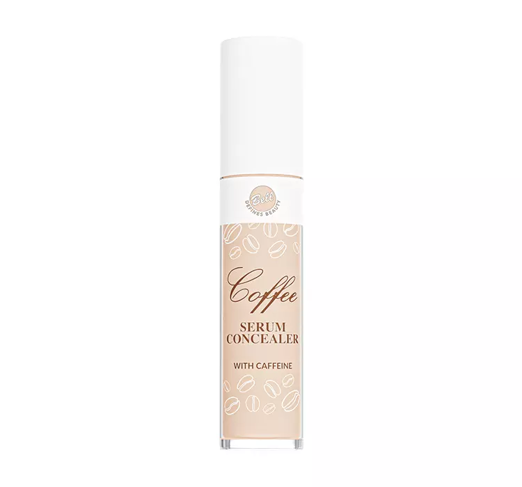 Bell Morning Espresso Coffee Serum Concealer 002, korektor pod oczy z kofeiną, 5g