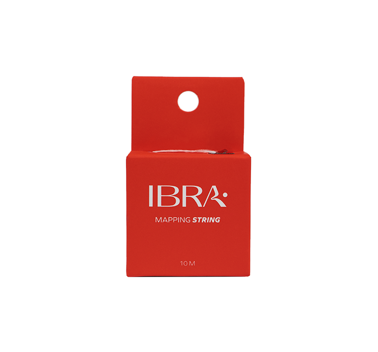 IBRA IBRA NIĆ BARWIĄCA  MAPPING STRING WHITE 5907518391093