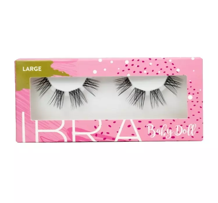 Ibra BABY DOLL False Lashes - Sztuczne rzęsy na pasku - 1 para - LARGE