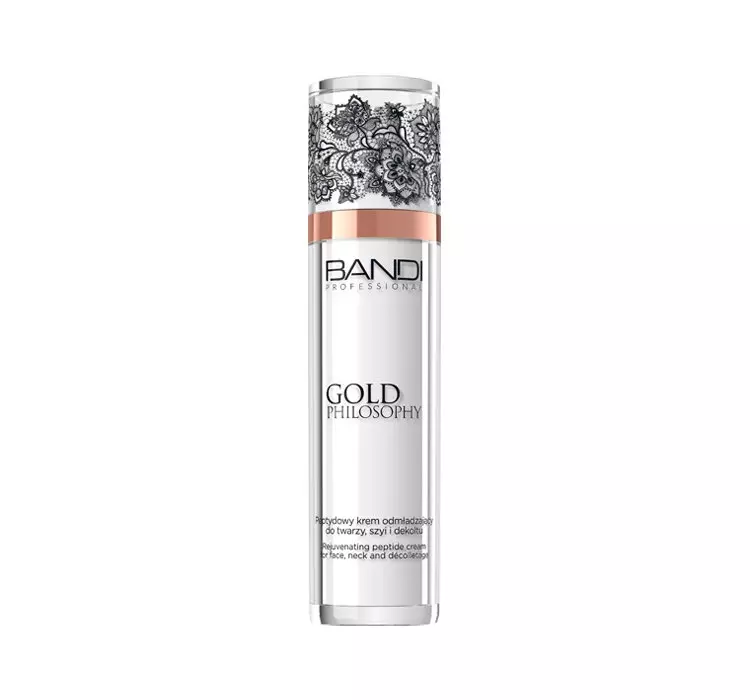 Bandi Gold Philosophy peptydowy krem odmładzający do twarzy szyi i dekoltu 50ml