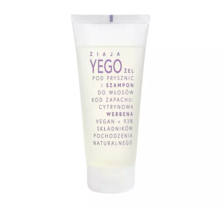Ziaja LTD. Z.P.L. SP. Z O.O. yego żel pod prysznic i szampon do włosów cytrynowa werbena 200 ml 7086844