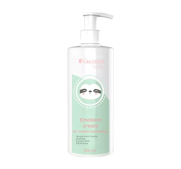 Nacomi BABY Emulsja natłuszczająca i nawilżająca dla dzieci z AZS 250 ml NAC-0025