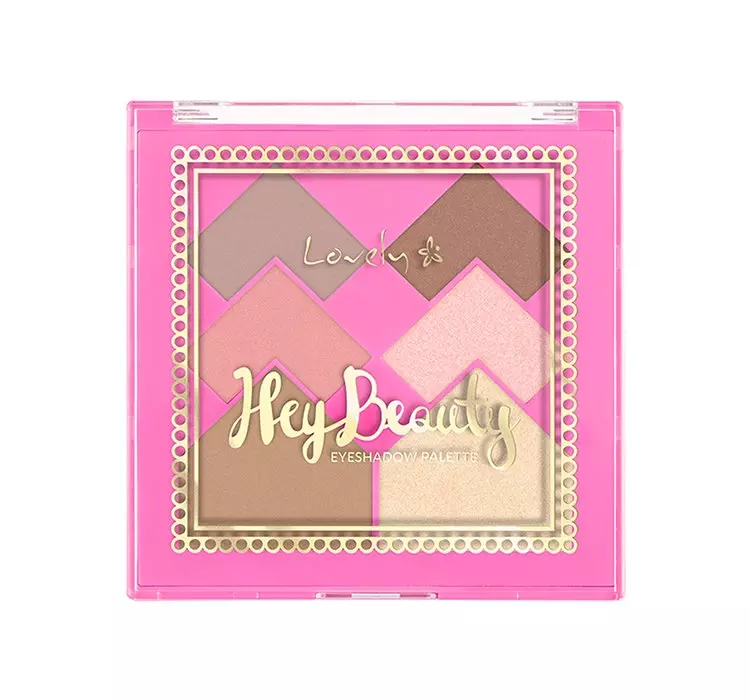 Lovely Hey Beauty Eyeshadow Palette wielofunkcyjna paleta do makijażu twarzy 18g