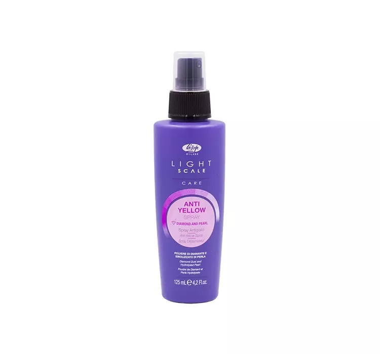 Lisap milano Light Scale Care Anti Yellow spray do włosów blond 125ml LIGHT-SCALE-ANTI-YELLOW-SPRAY
