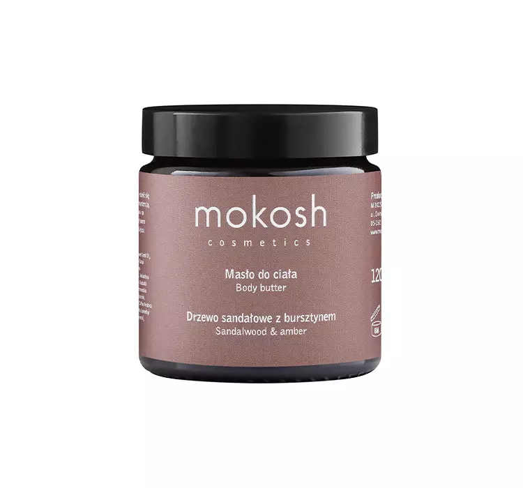 Mokosh Body Balm Sandalwood and Amber Masło do ciała drzewo sandałowe z bursztynem 120 ml