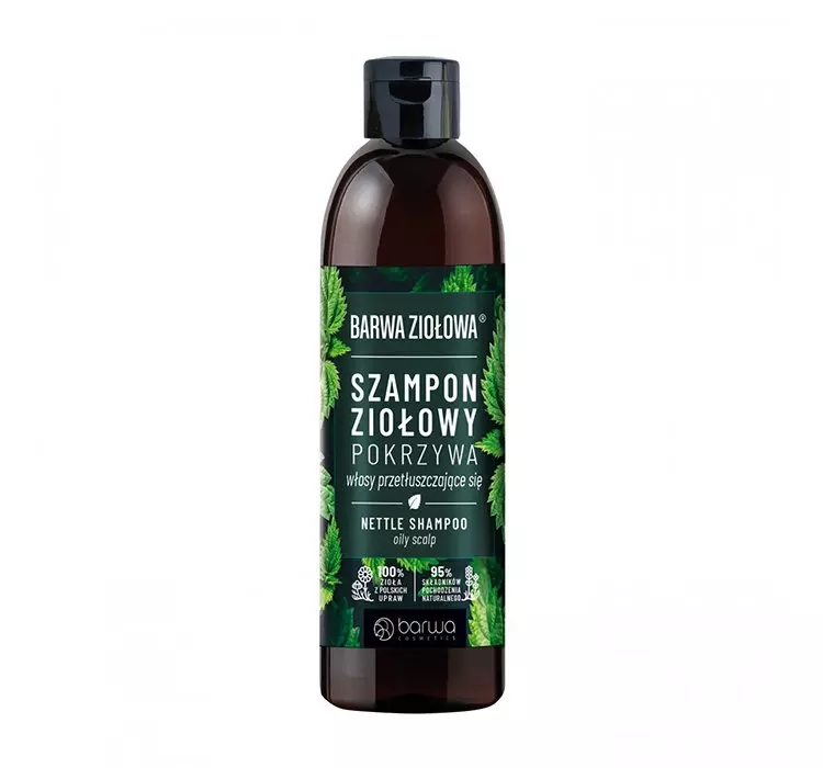 Barwa Szampon pokrzywowy do włosów przetłuszczających się - Herbal Shampoo Szampon pokrzywowy do włosów przetłuszczających się - Herbal Shampoo