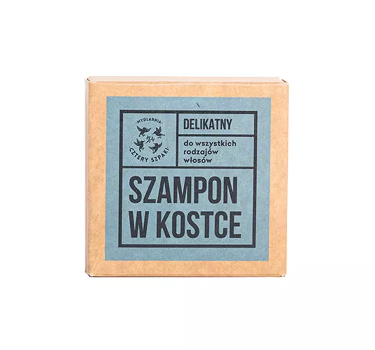 Cztery szpaki Cztery Szpaki Delikatny Szampon do Włosów w Kostce 75 g 020E-3343A