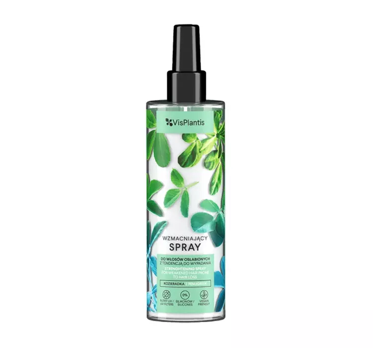 Vis Plantis VISPLANTIS Wzmacniający spray do włosów osłabionych, z tendencją do wypadania z kozieradką 200ml