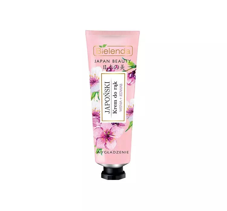 Bielenda Japan Beauty Japoński krem do rąk Wiśnia + Jedwab 50ml