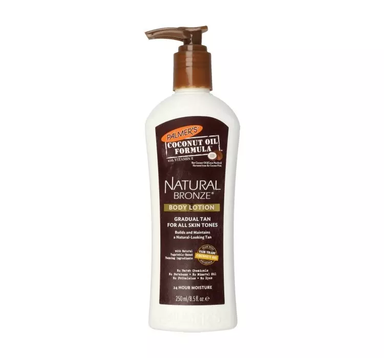 Palmers Coconut Oil Formula Natural Bronze brązujący balsam do ciała z olejkiem kokosowym 250 ml