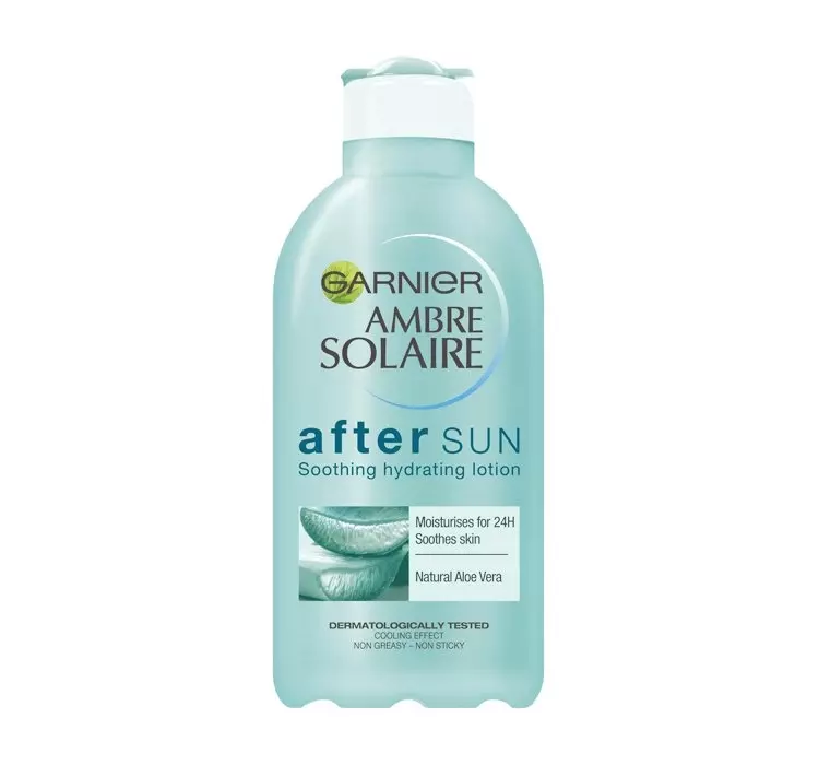 Garnier Ambre Solaire: nawilżająco- łagodzące mleczko po opalaniu z wyciagiem z kaktusa 200ml