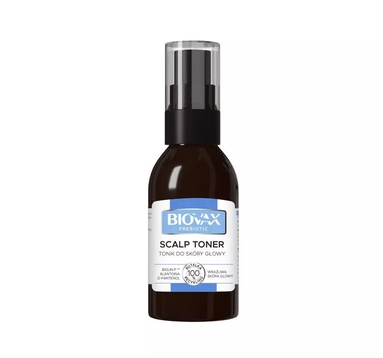 Lbiotica Biovax Prebiotic tonik do skóry głowy 100 ml