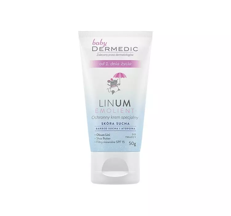 Biogened EMOLIENT LINUM BABY Krem ochronny 50g