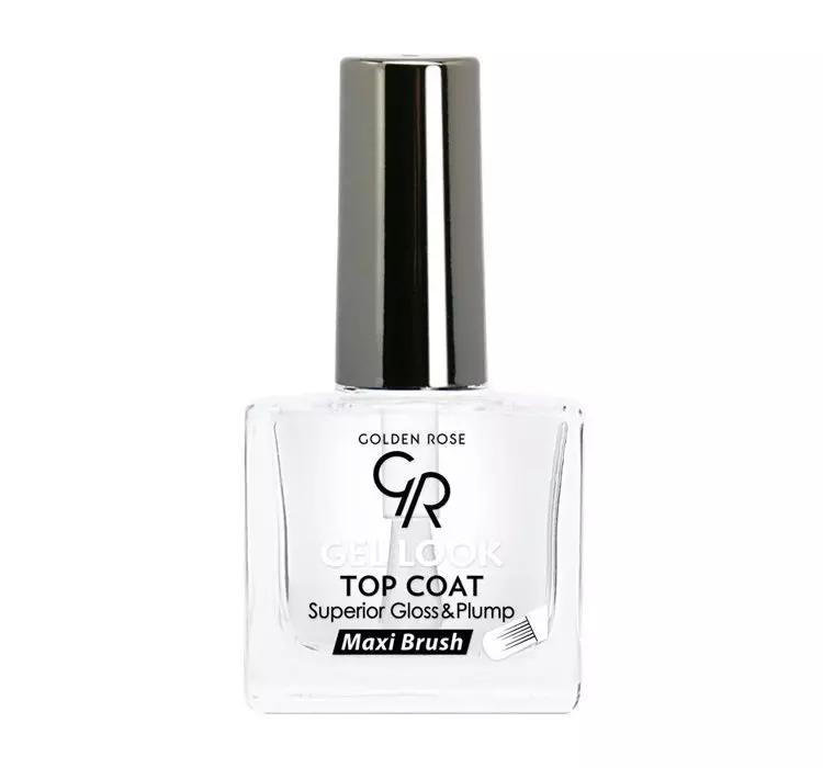 Golden Rose Gel Look Top Coat żelowy utwardzacz do paznokci 10,5ml