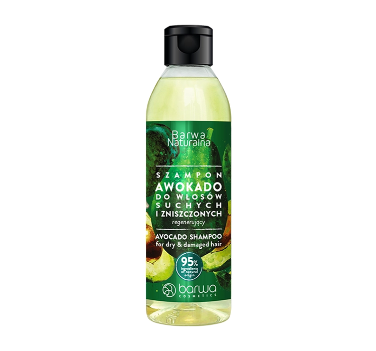 Barwa Naturalna regenerujący szampon do włosów awokado 300ml