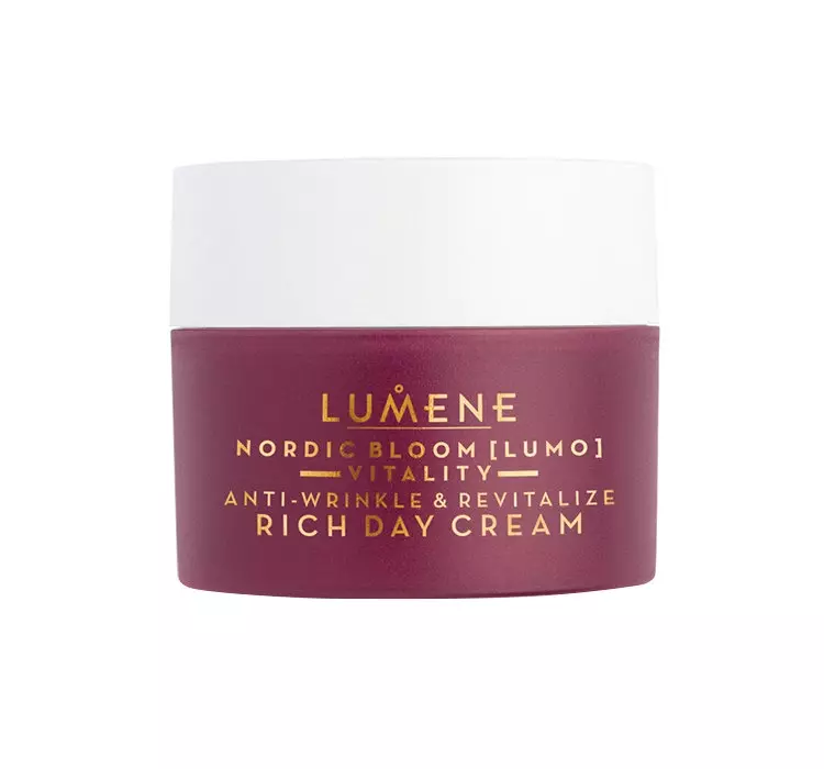 Lumene LUMO - NORDIC BLOOM VITALITY - Anti-Wrinkle & Revitalize Rich Day Cream - Przeciwzmarszczkowo-rewitalizujący bogaty krem do twarzy na dzień - 50 ml