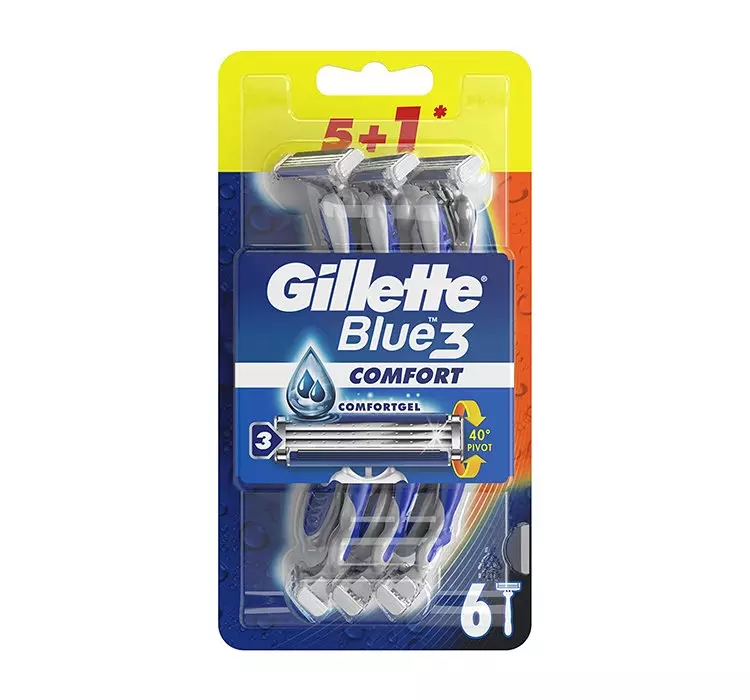 Gillette Blue 3 6szt Maszynka do golenia