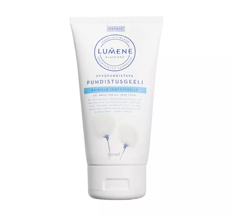 Lumene KLASIKKO - Gel Wash For All Skin Types - Głęboko oczyszczający żel do mycia twarzy