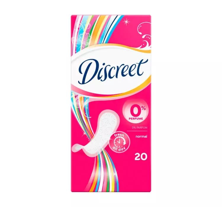 Discreet NORMAL WKŁADKI HIGIENICZNE 20 SZT 165804