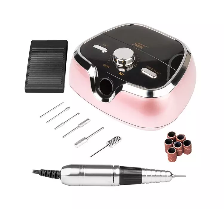 Frezarka do manicure Clavier FX 800 - 65W 35000 obr., różowa