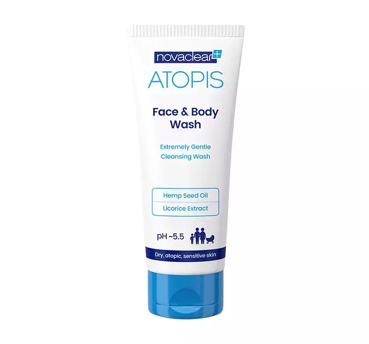 Diagnosis S.A. Novaclear Atopis Face&Body Wash płyn do mycia twarzy i ciała 200 ml 7069549