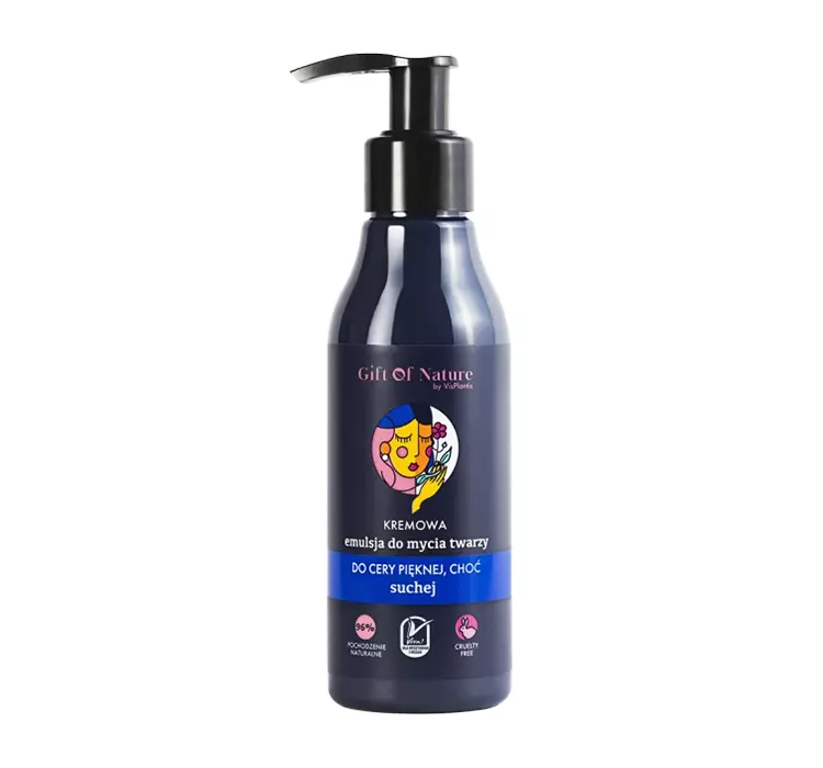 Gift Of Nature GIFT OF NATURE EMULSJA DO MYCIA TWARZY 150ML SUCHEJ