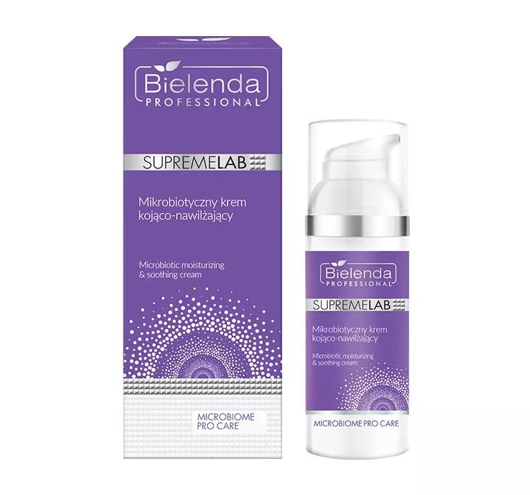 Bielenda professional Professional SupremeLAB Mikrobiotyczny Krem Kojąco-Nawilżający 50ml BIPR-4541