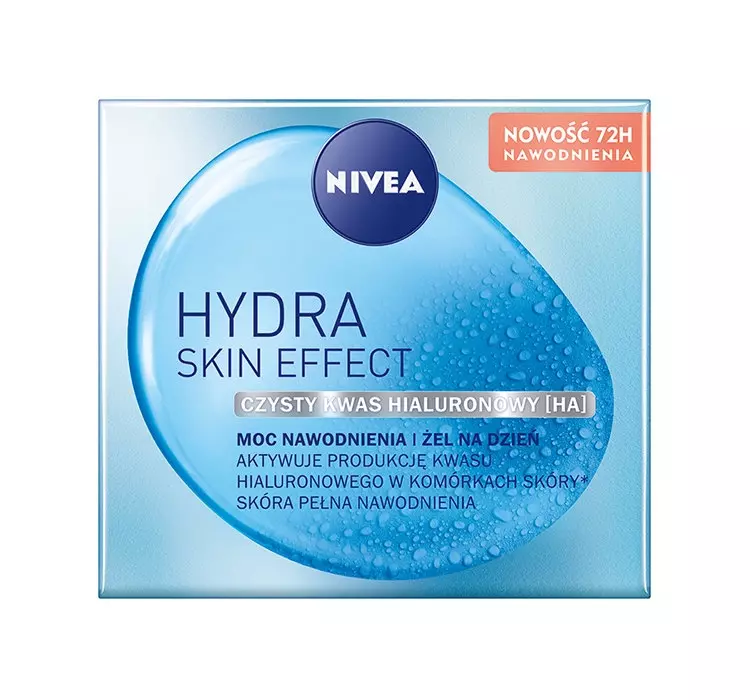 Nivea Hydra Skin Effect 50ml moc nawodnienia żel do twarzy na dzień