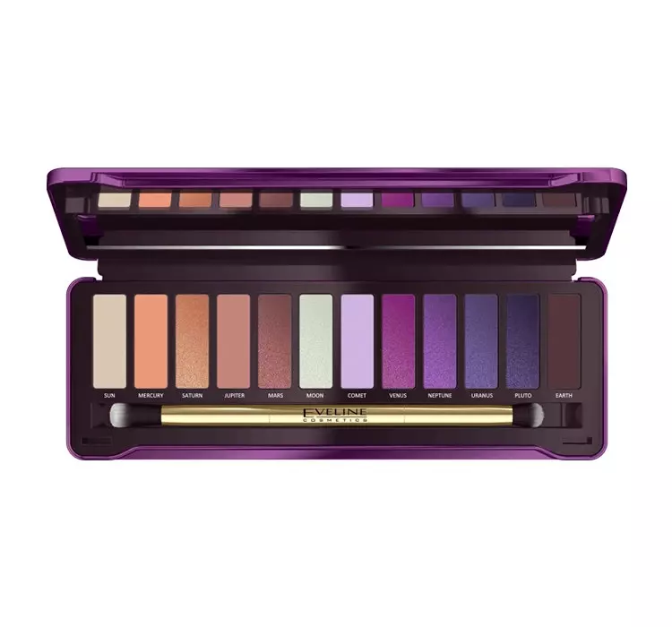 Eveline Mystic Galaxy Paleta Cieni Do Powiek