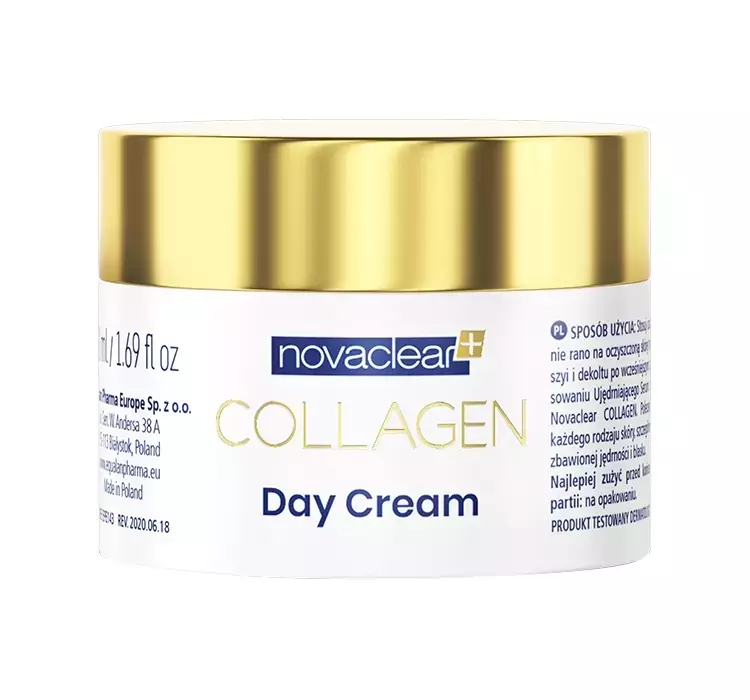 Equalan Novaclear+ Collagen ujędrniający krem na dzień 50 ml