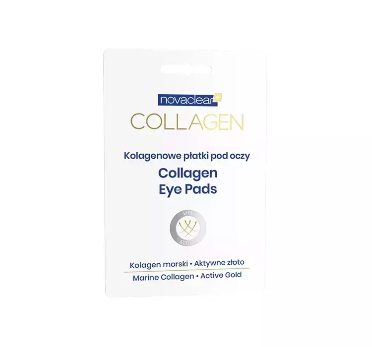 Equalan Pharma EUROPE SP. Z O.O Novaclear Collagen kolagenowe płatki pod oczy 2 sztuki 7084757