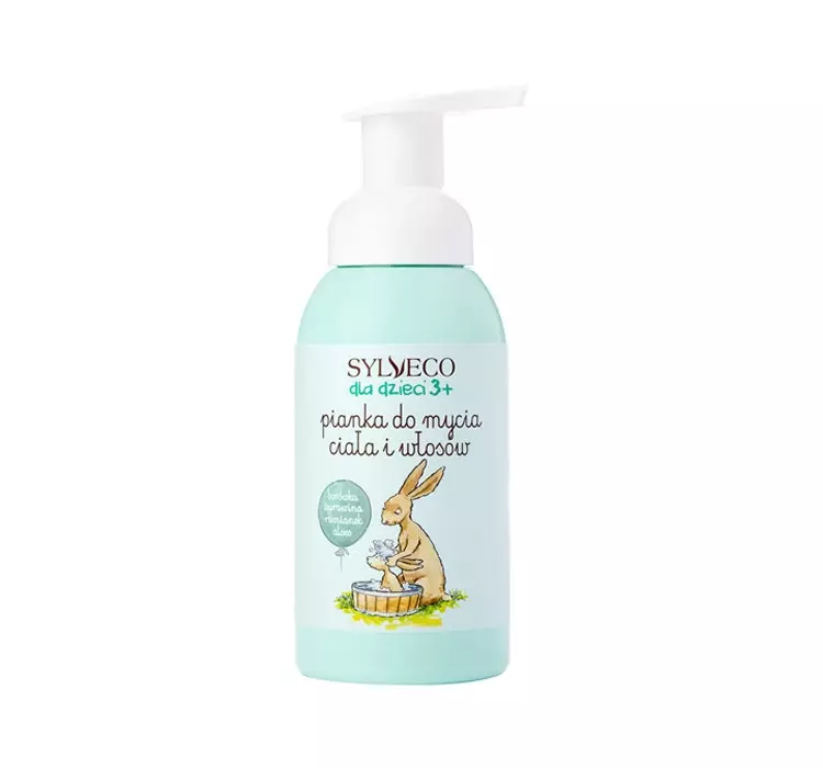 Sylveco dla dzieci 3+ Pianka do mycia ciała i włosów 290ml