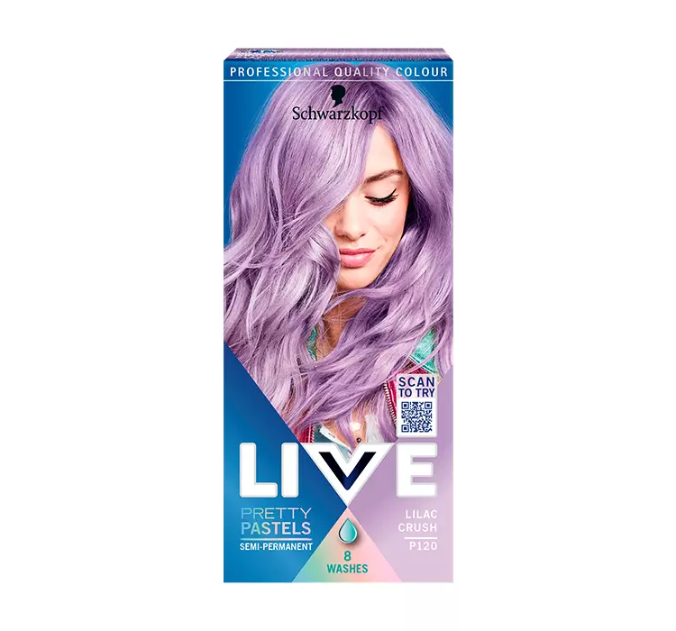 Schwarzkopf farba LiveUltraPastel L120 Lilac Crush