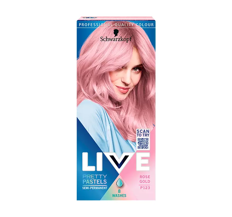 Schwarzkopf farba Live UltraPastels P123 Rose Gold