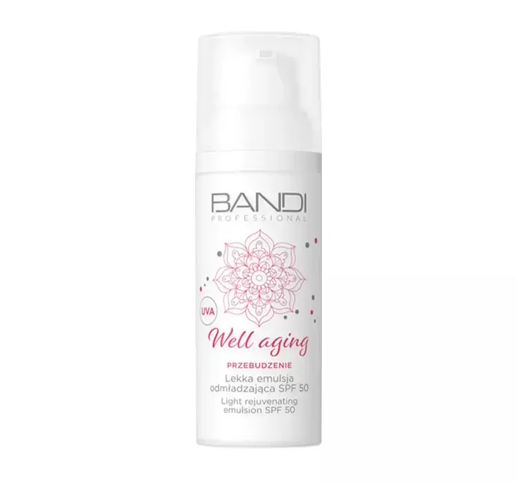 BANDI PROFESSIONAL - Well Aging - Light Rejuvenating Emulsion SPF 50 - Lekka emulsja odmładzająca - SPF 50 - 50 ml