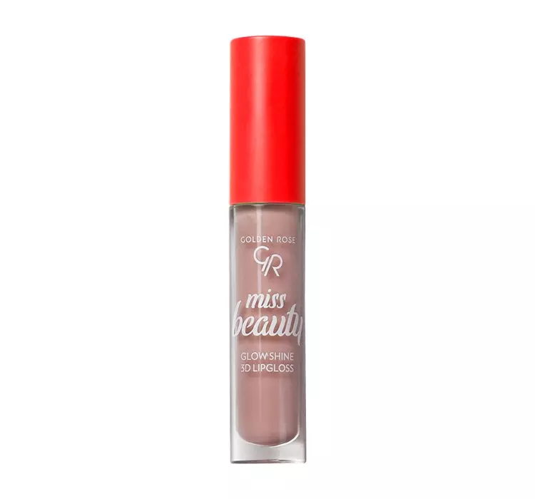 Golden Rose Miss Beauty - Glow Shine 3D Lipgloss - Błyszczyk do ust - 4,5 ml - 01 Nude Chic