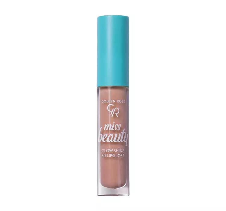 Golden Rose Miss Beauty - Glow Shine 3D Lipgloss - Błyszczyk do ust - 4,5 ml - 03 Soft Peach