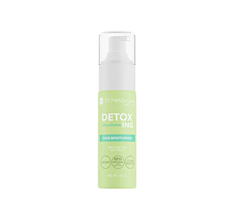 Bell HYPO Detox Face Moisturiser Gel, żelowy fluid, 01, 30g
