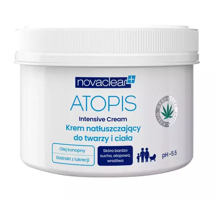 DIAGNOSIS S.A. Novaclear Atopis Intensive Cream krem natłuszczający do twarzy i ciała 500 ml 7069571