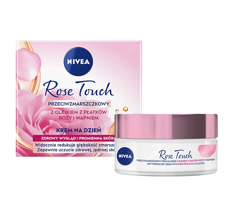 Nivea Rose Touch przeciwzmarszczkowy krem na dzień 50ml