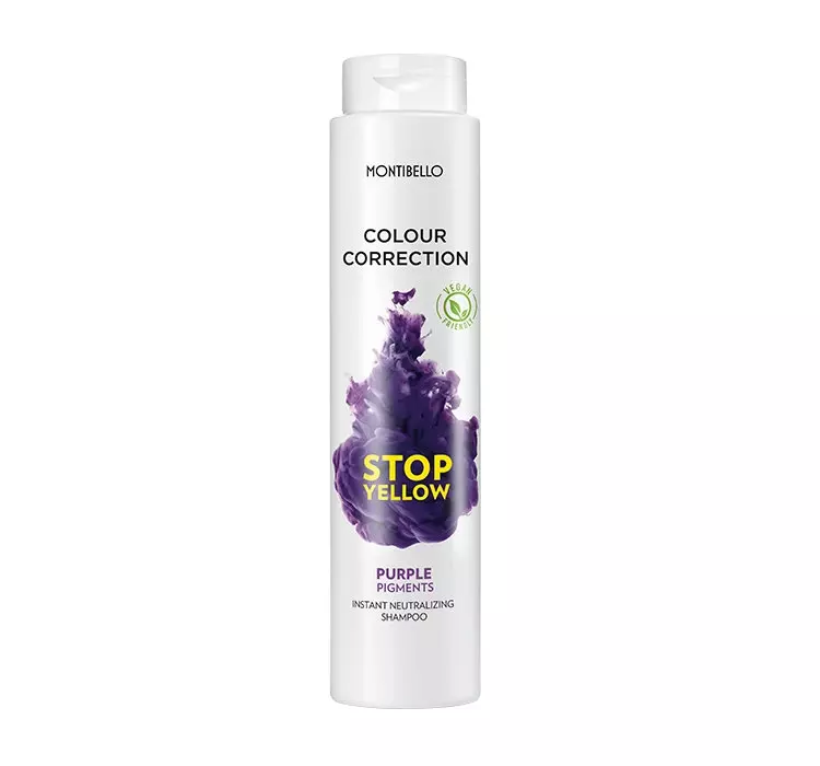 Montibello STOP YELLOW SZAMPON NEUTRALIZUJĄCY ŻÓŁTE ODCIENIE 300ML