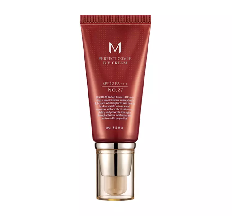 Missha M Perfect Cover BB Cream SPF42 PA+++ No.27 Honey Beige (50ml)