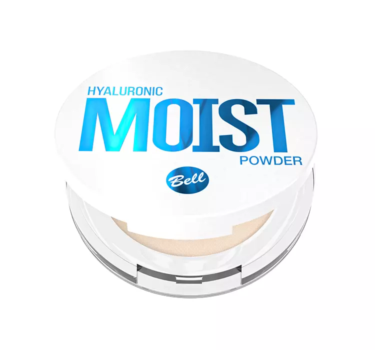 Bell - Hyaluronic Moist Powder - Utrwalający puder do twarzy z kwasem hialuronowym - 9,5 g