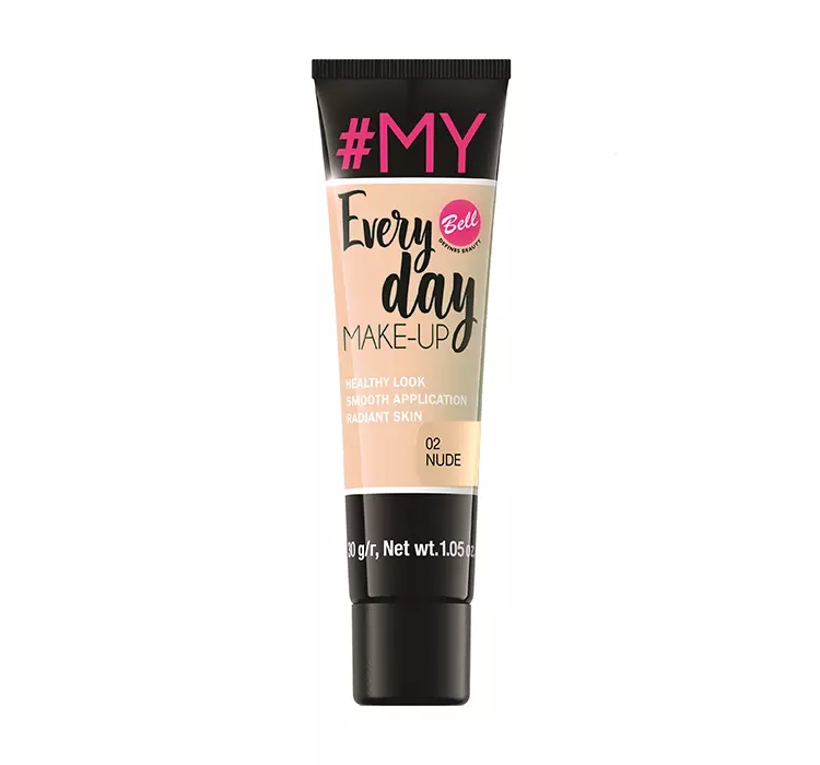 Bell My Everyday Make-Up Podkład wyrównujący koloryt Nude nr 02