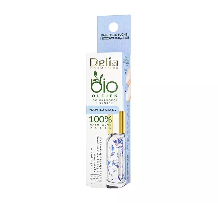 Delia BIO OLEJEK DO PAZNOKCI I SKÓREK NAWILŻAJĄCY 10ML