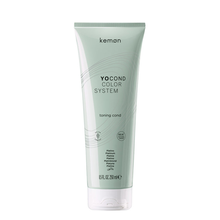 Kemon Yo Cond, odżywka koloryzująca, platyna, 250ml