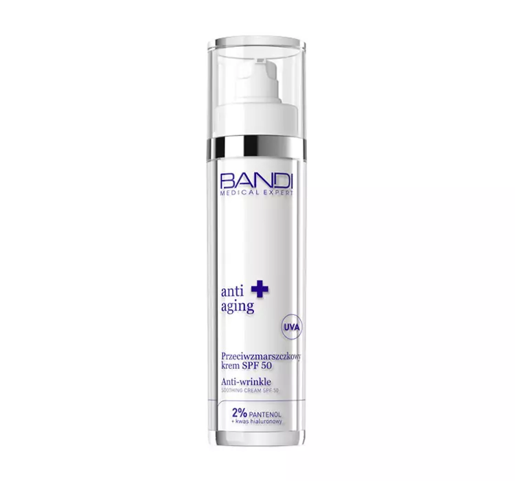 Bandi Anti-Aging Przeciwzmarszczkowy Krem SPF50 50ml 3254