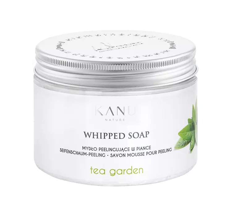 Kanu Nature Nature Peelingujące Tea Garden Mydło w piance 180g